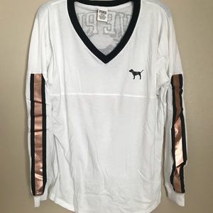 VS Pink Varsity Shirt